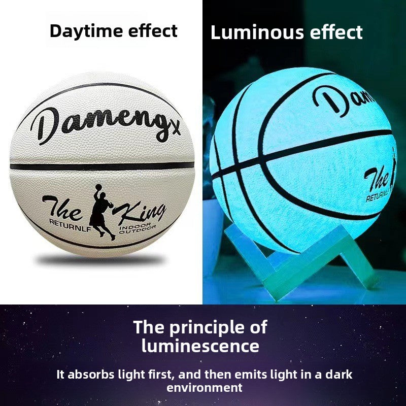 Glow-in-the-Dark Basketball