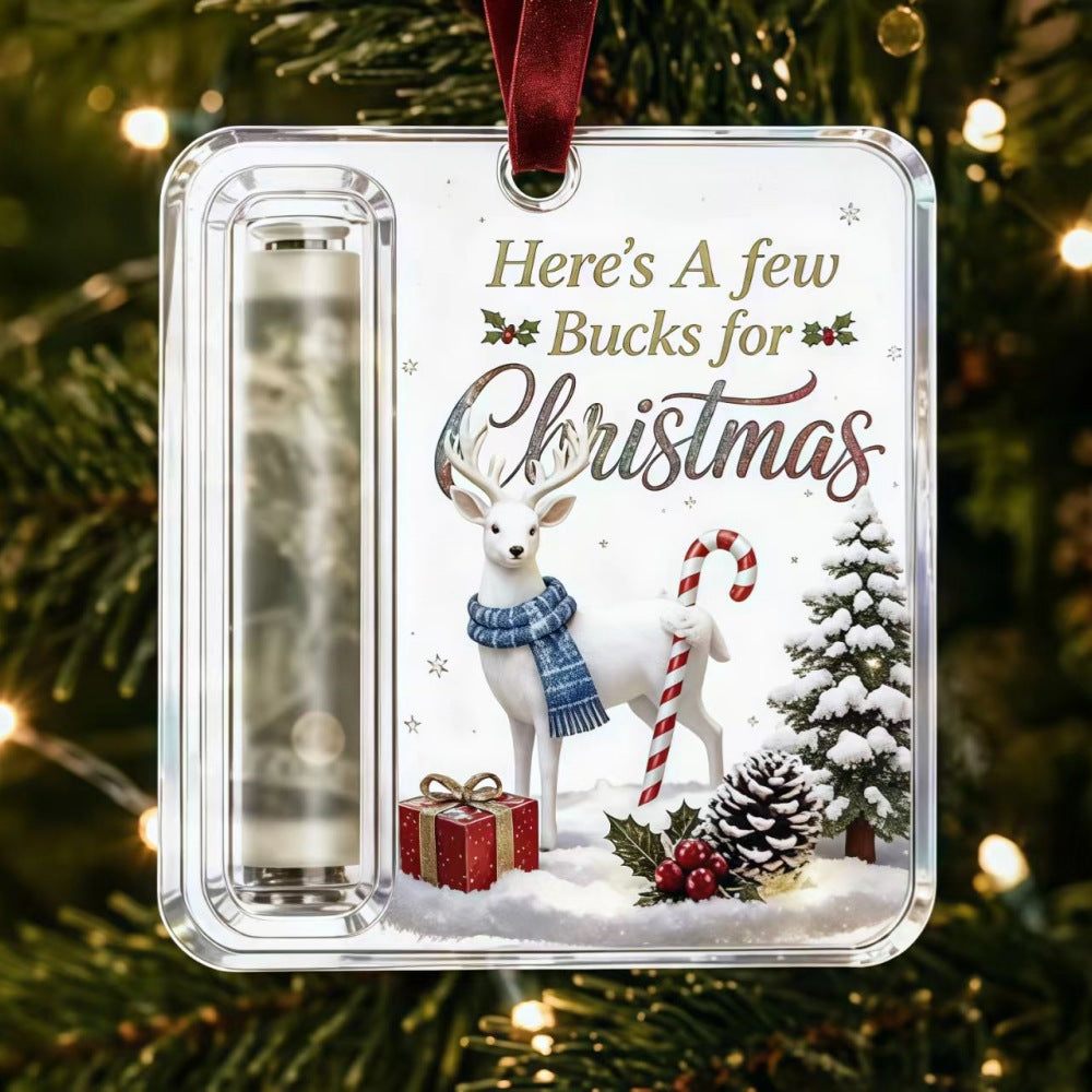 Christmas Acrylic Gift Holder Ornament