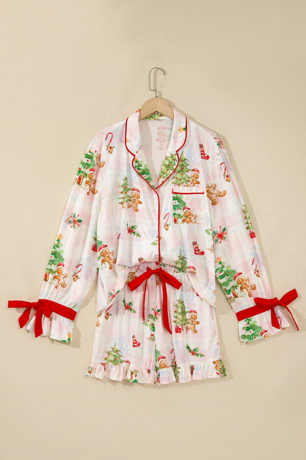 The Festive Abstract Shift Lounge Set
