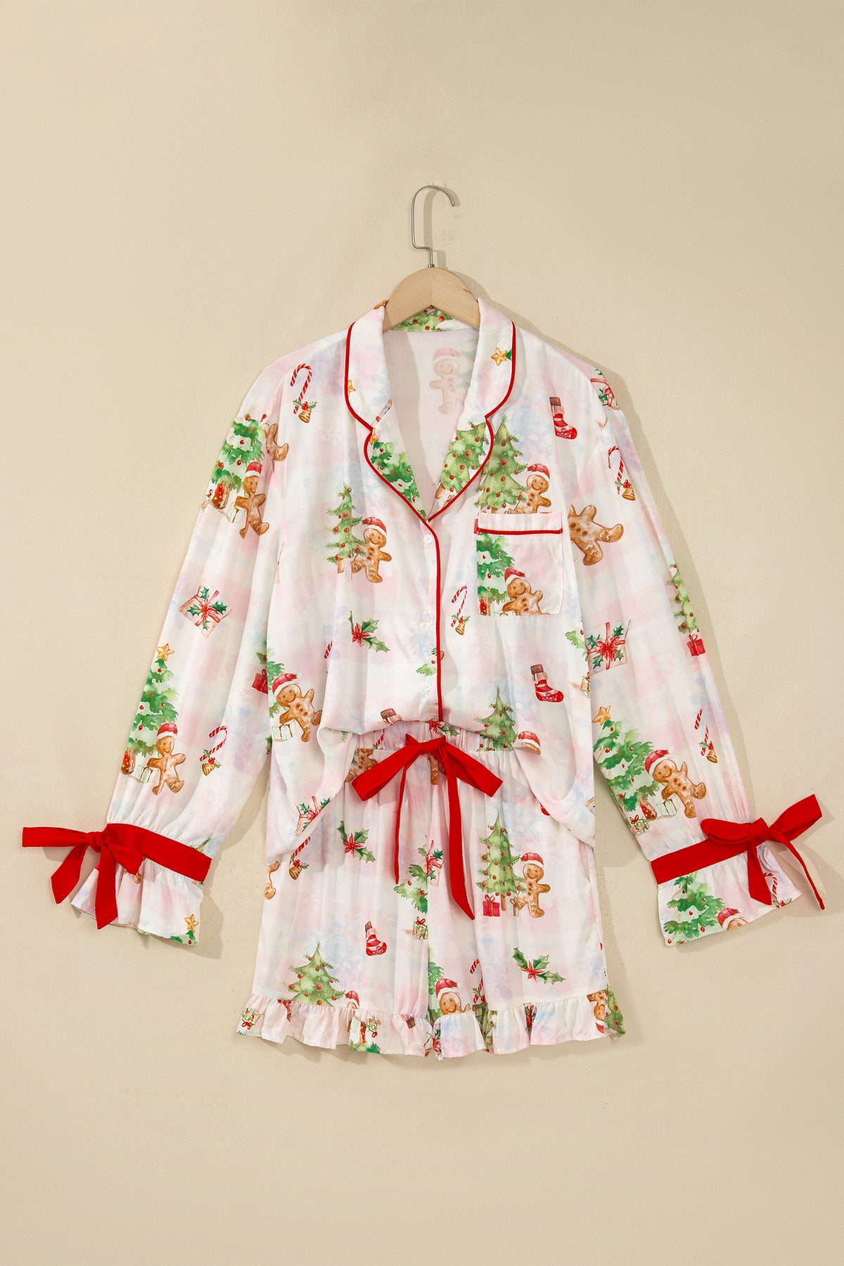 The Festive Abstract Shift Lounge Set