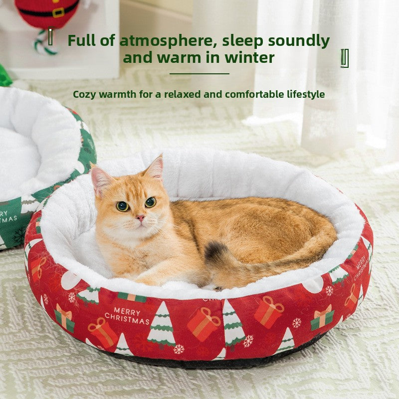 Christmas Pet Beds & Lounge Mats