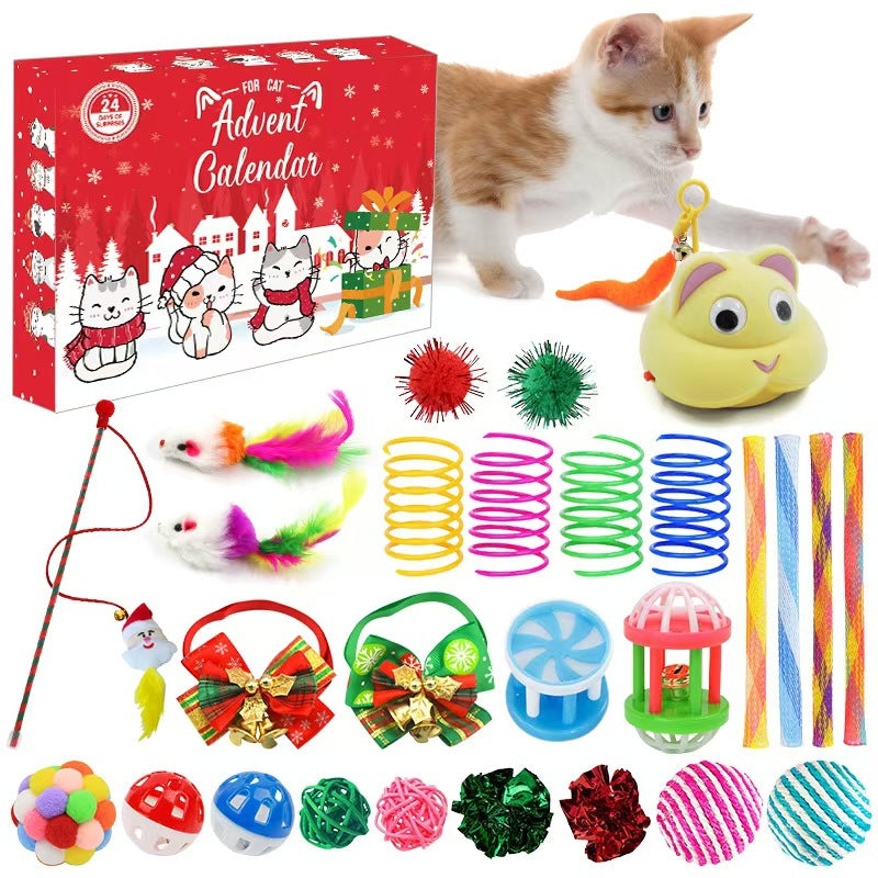 Christmas Pet Toy Surprise Box