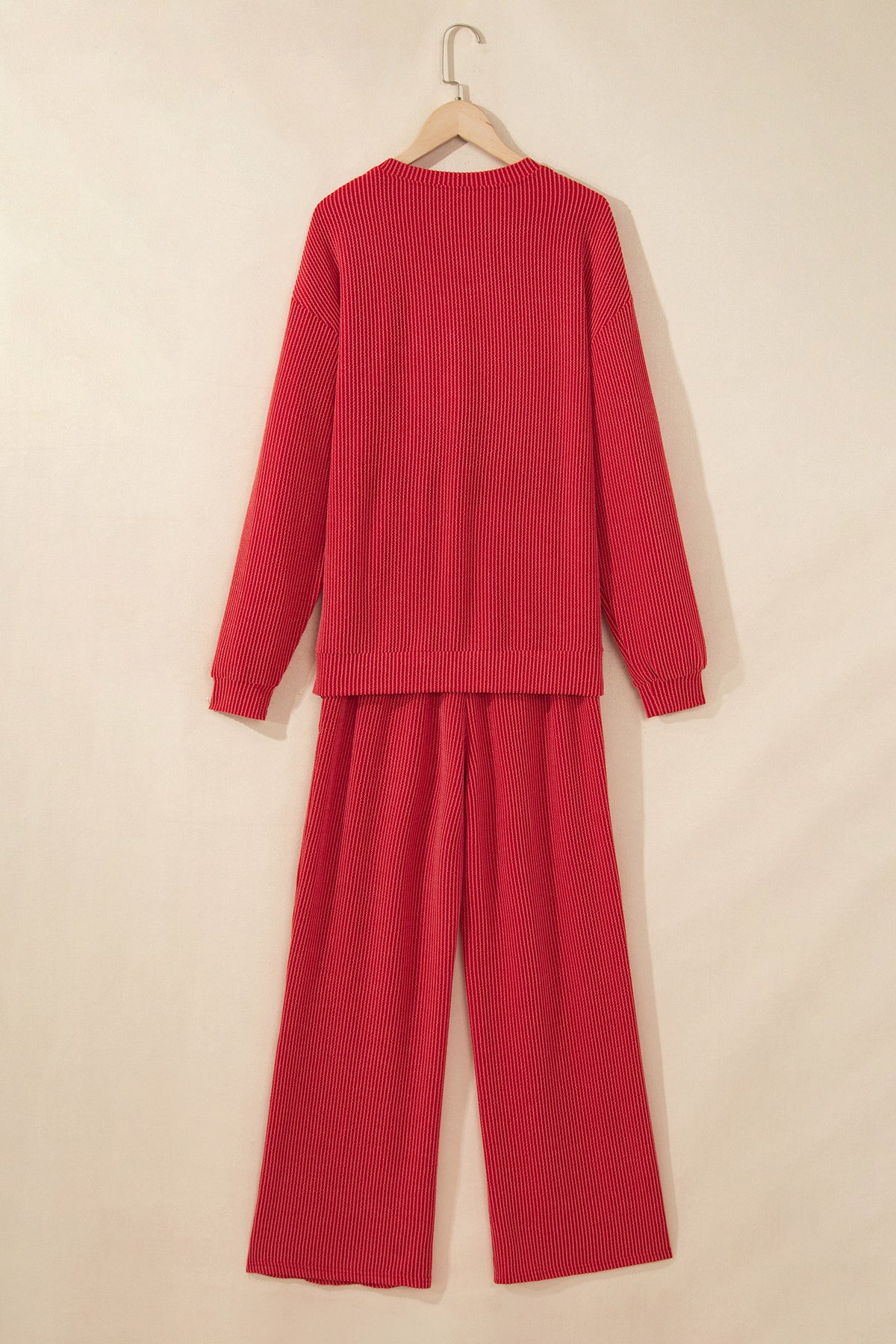 Jolly Corded Knit Two-Piece Set