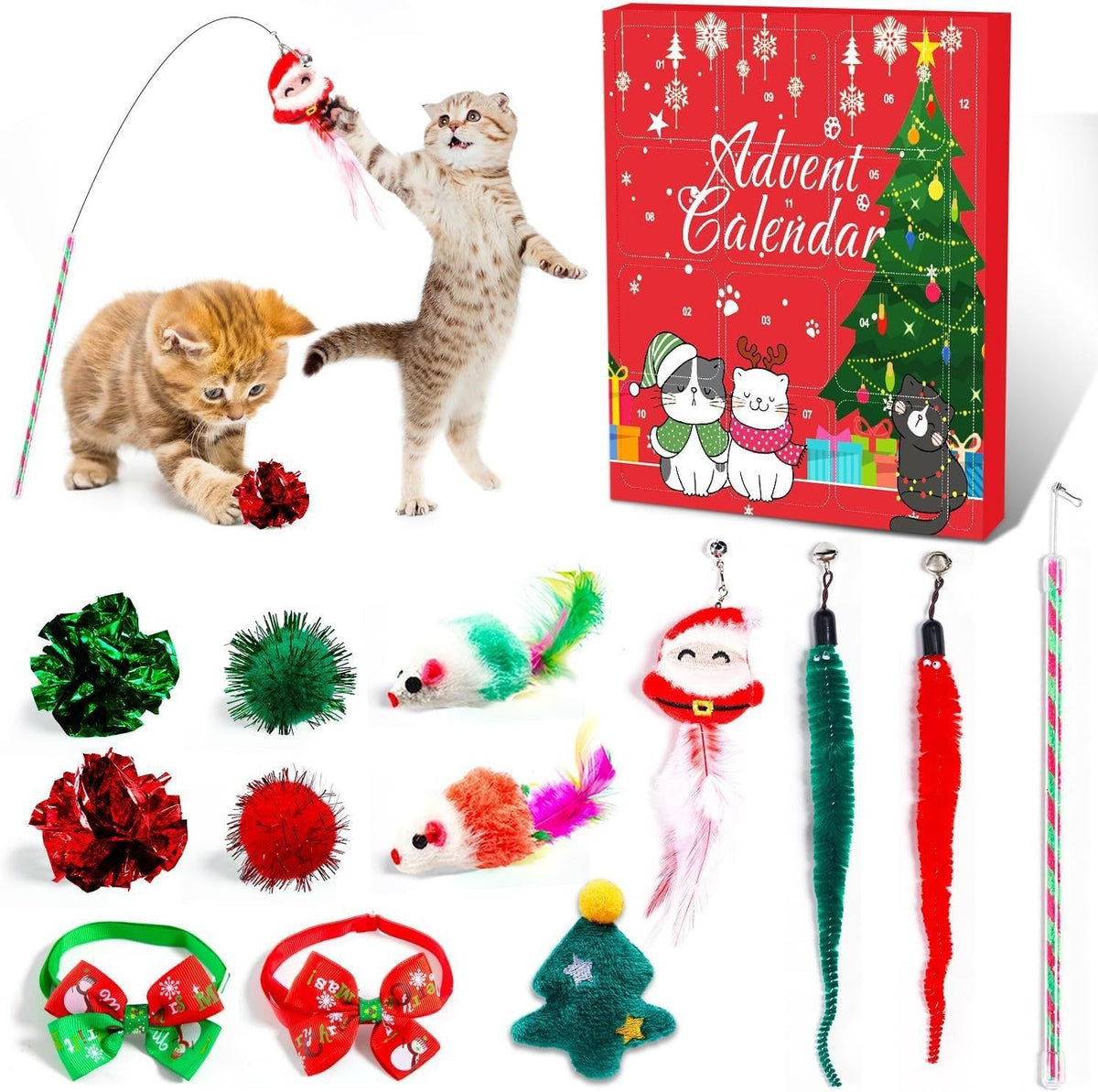 Christmas Pet Toy Surprise Box