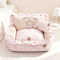 Star Print Washable Pet Bed