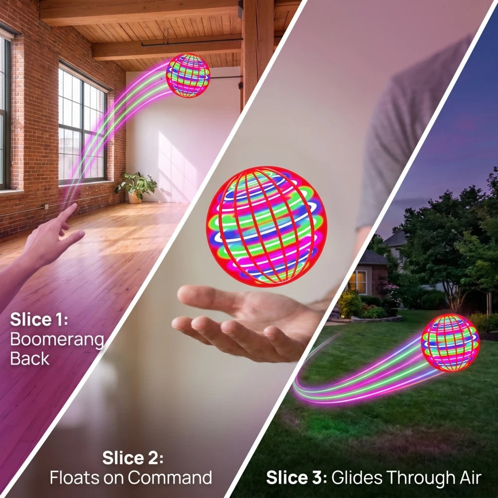 Hand Controlled Flying Ball Toy