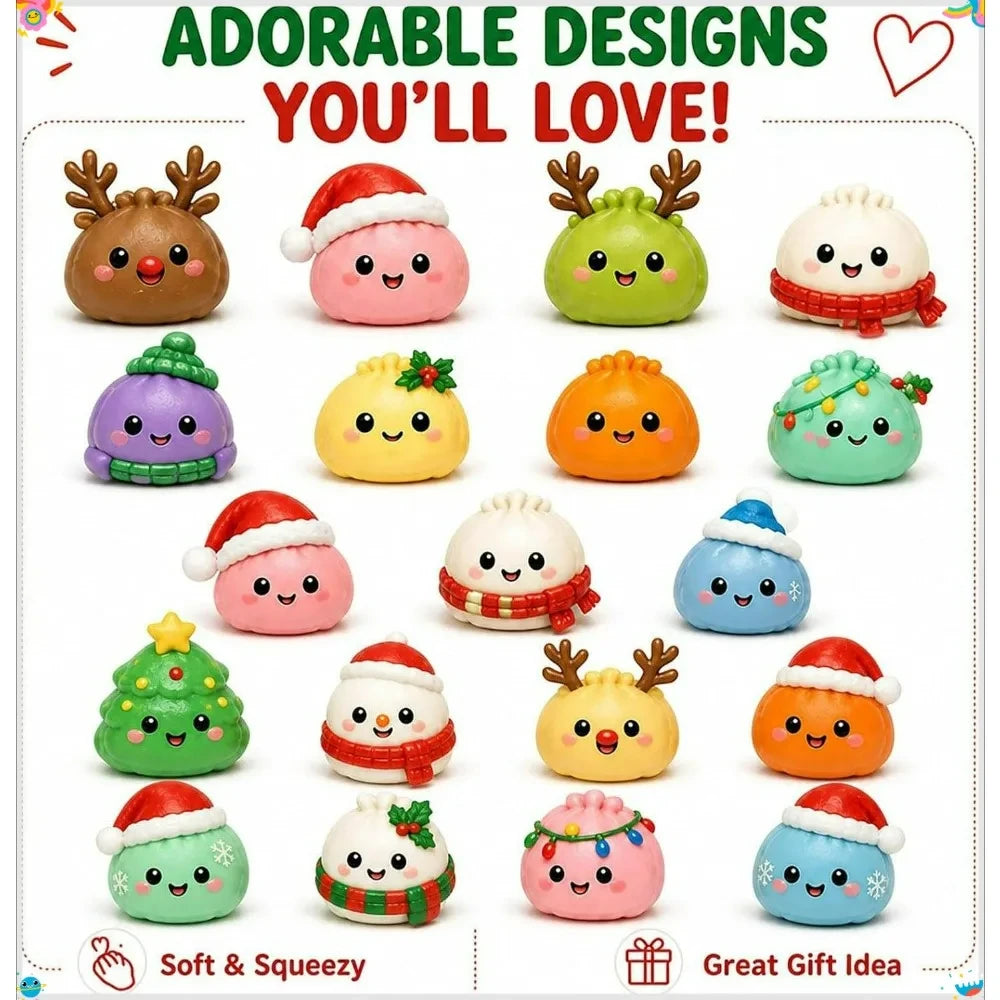 Christmas Squishies Advent Calendar