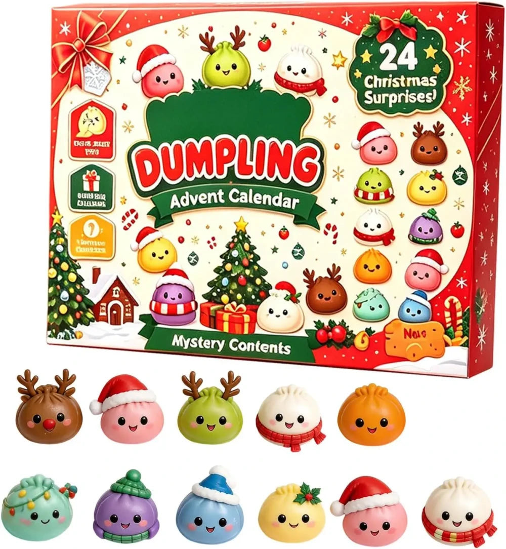 Christmas Squishies Advent Calendar