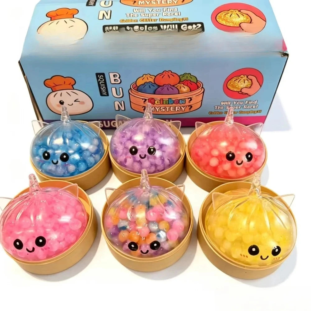 The Rainbow Unicorn Dumpling Fidget Toy