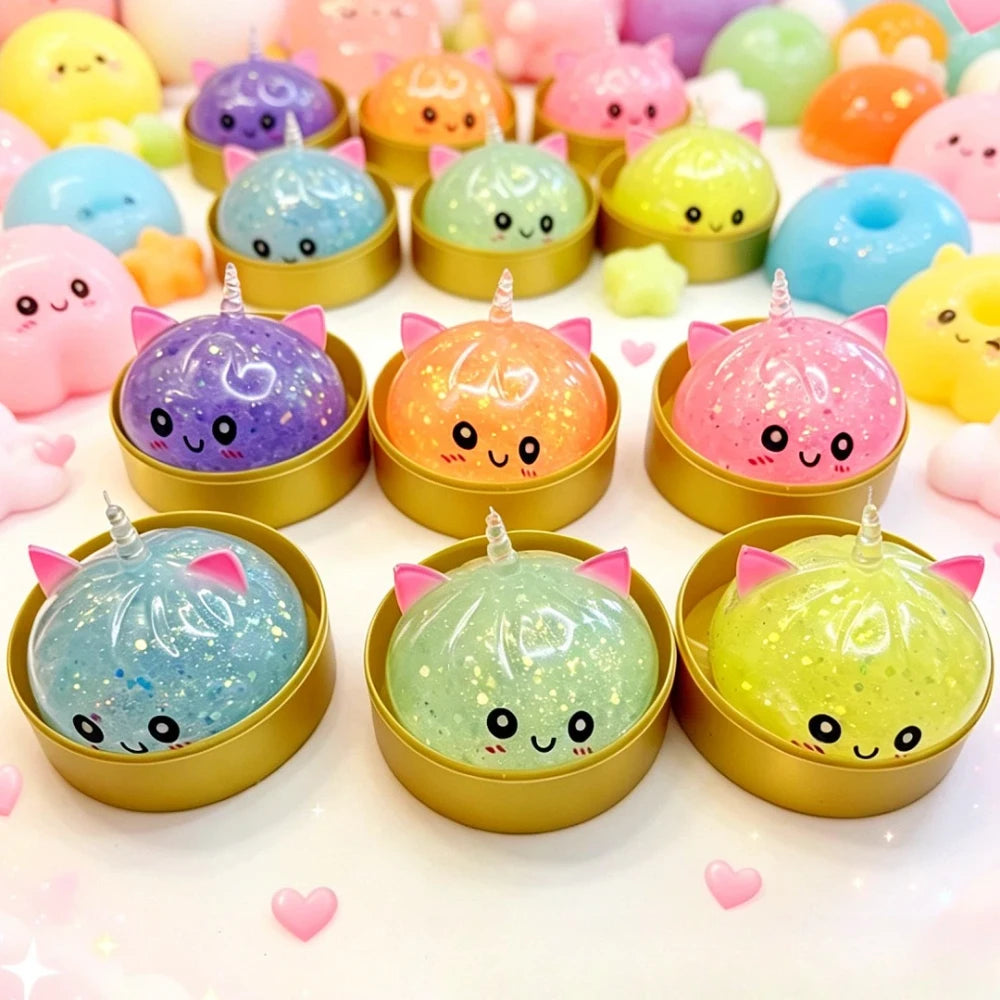 The Rainbow Unicorn Dumpling Fidget Toy