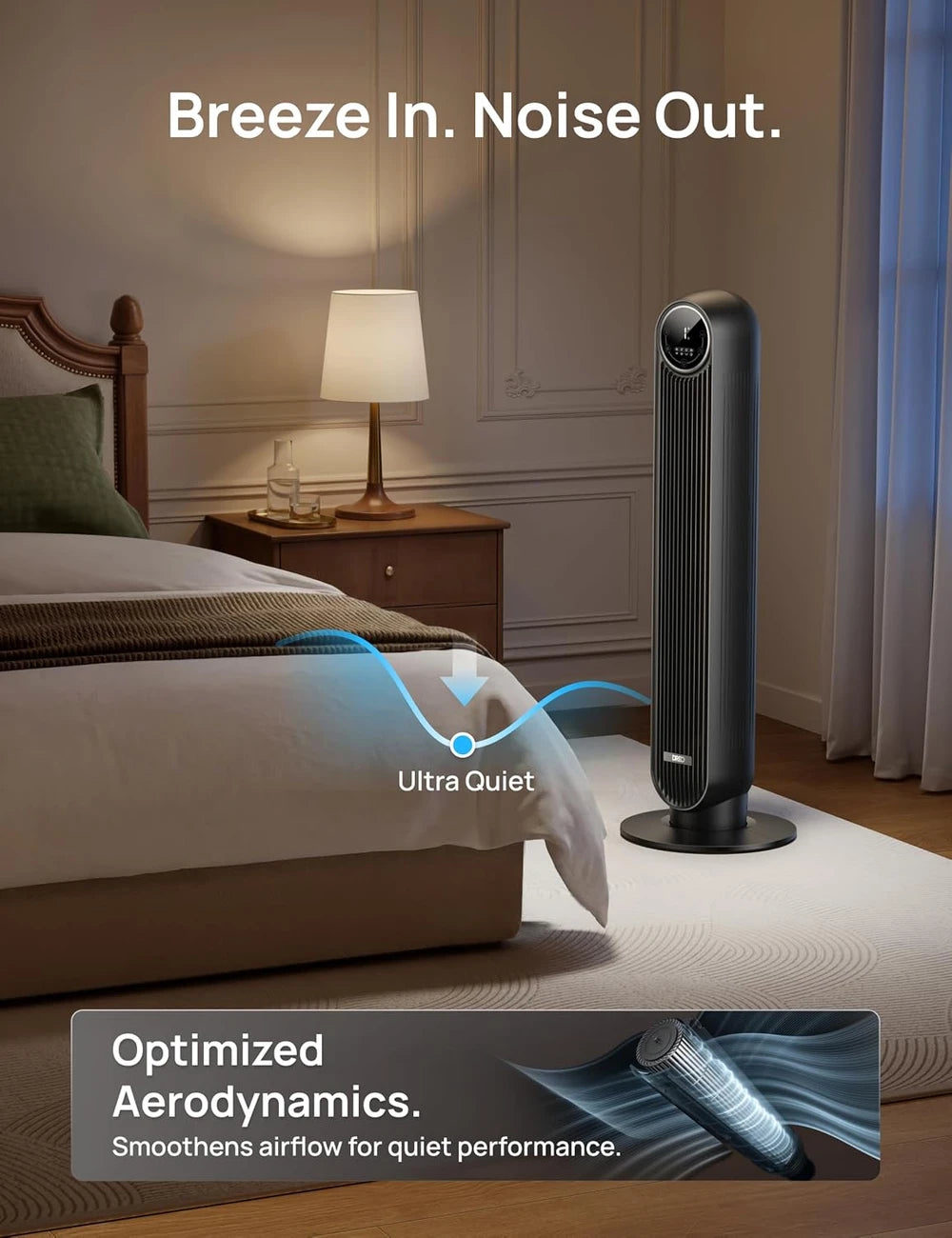 Dreo Quiet Tower Fan