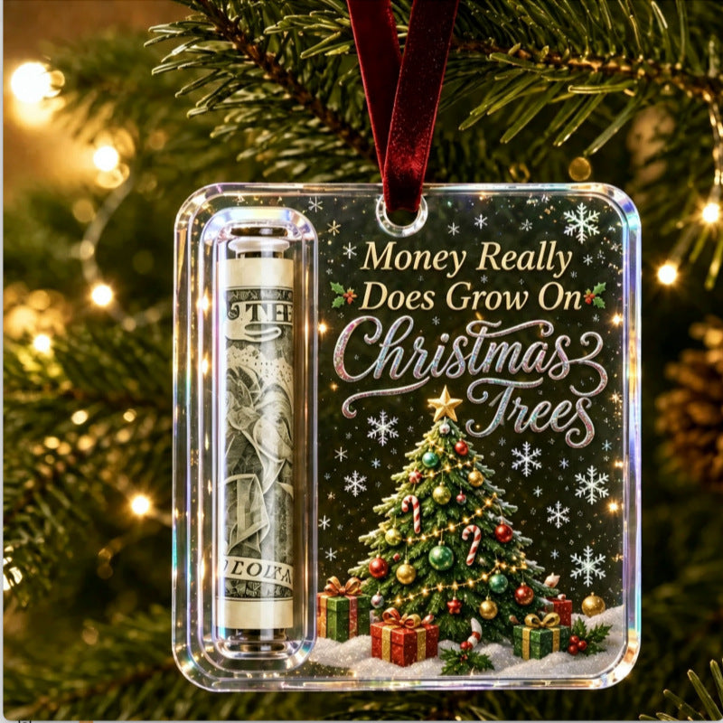Christmas Acrylic Gift Holder Ornament