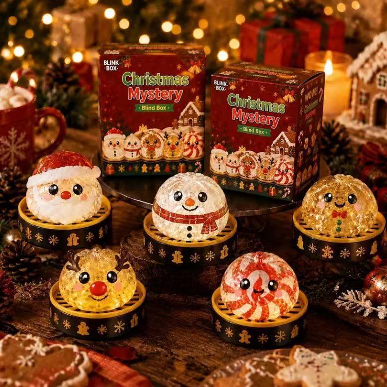 Christmas Squishy Toy with Gift Box