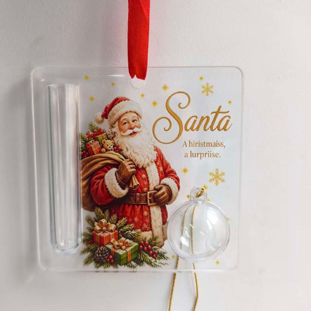 Christmas Acrylic Gift Holder Ornament