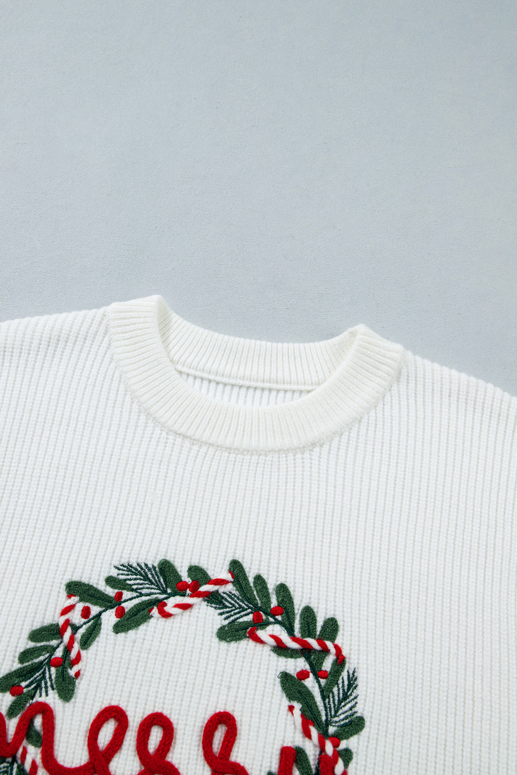 The Christmas Wreath Casual Sweater