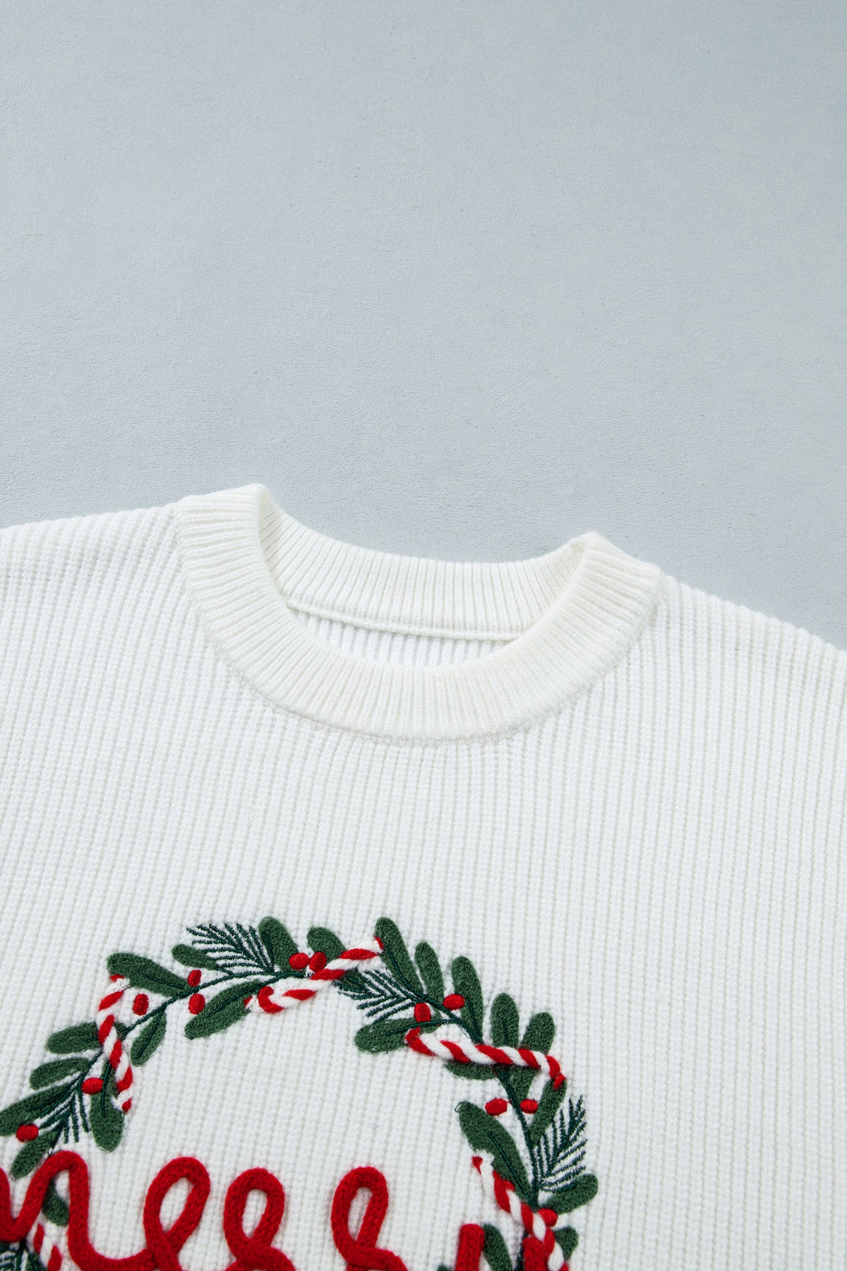 The Christmas Wreath Casual Sweater