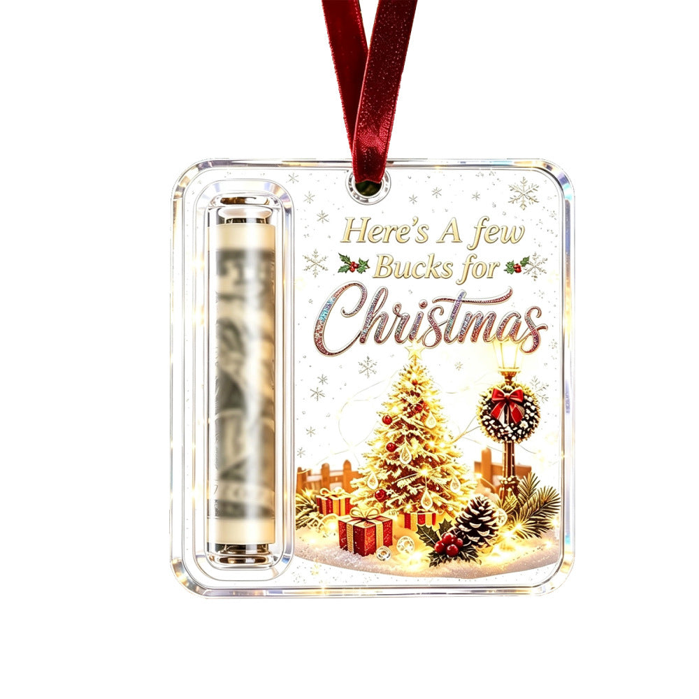Christmas Acrylic Gift Holder Ornament