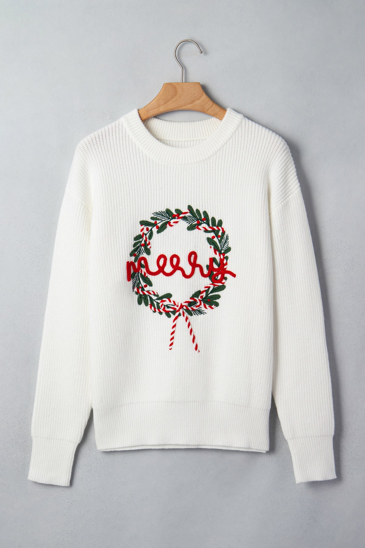 The Christmas Wreath Casual Sweater