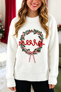 The Christmas Wreath Casual Sweater