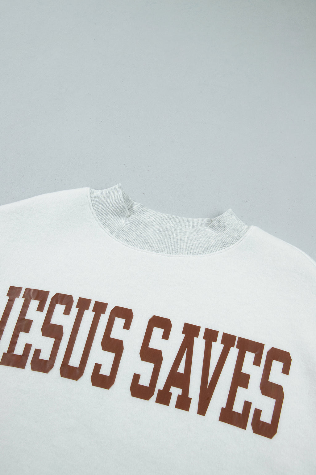 The Faith Print Reversible Pullover