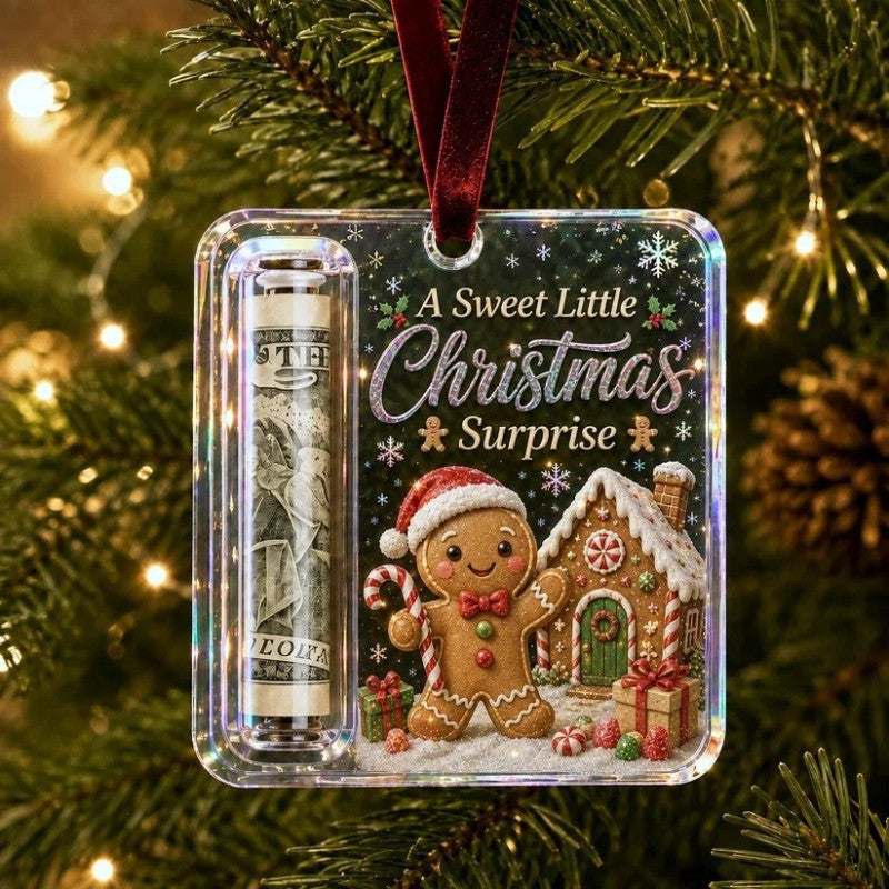 Christmas Acrylic Gift Holder Ornament