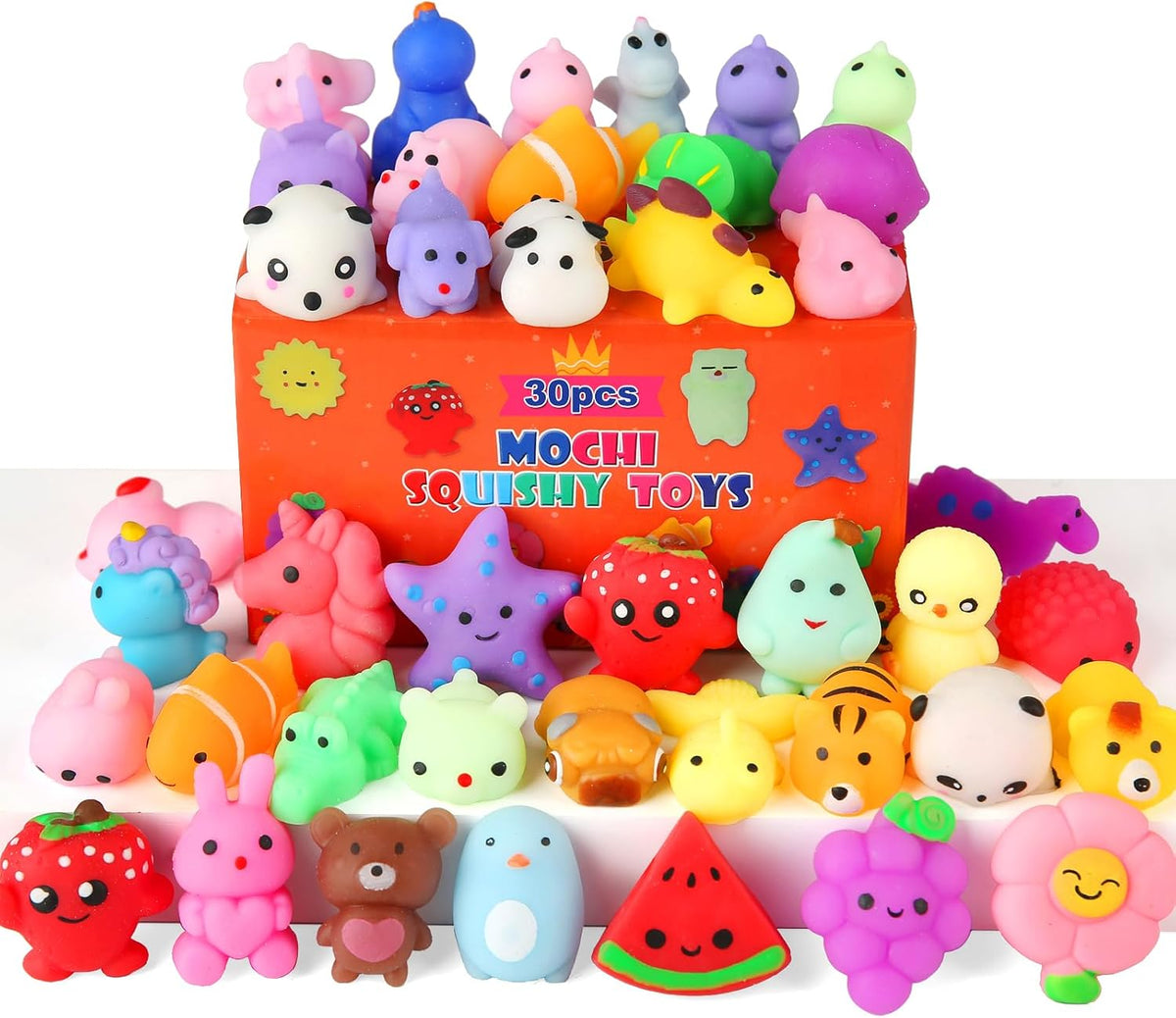 Kawaii Squishy Toy Set