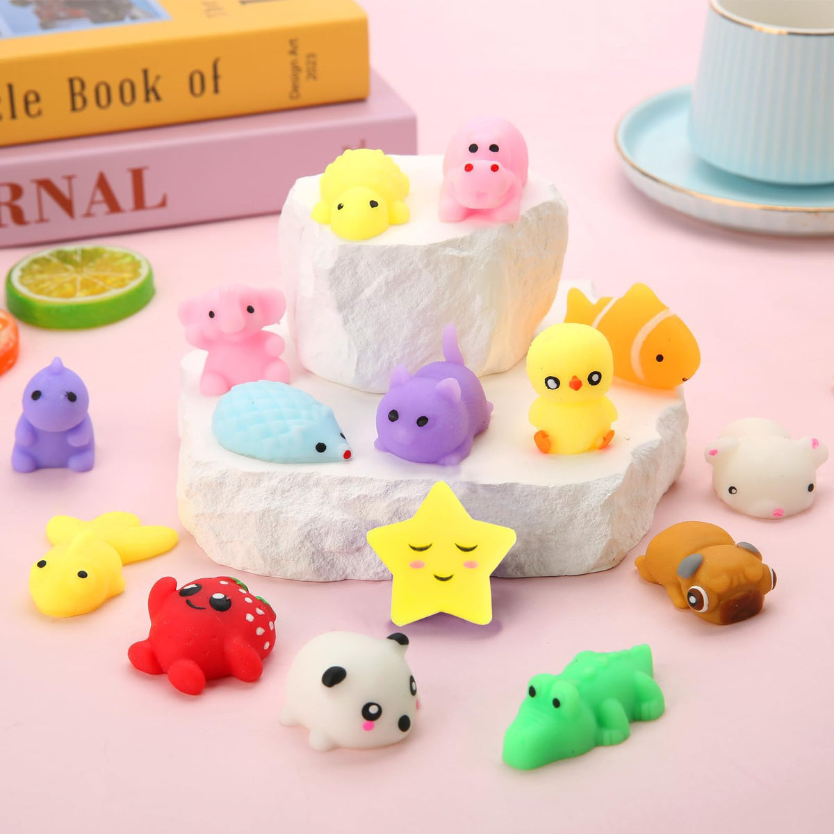 Kawaii Squishy Toy Set
