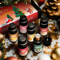 Christmas Scented Oil Gift Set, 6 Bottles