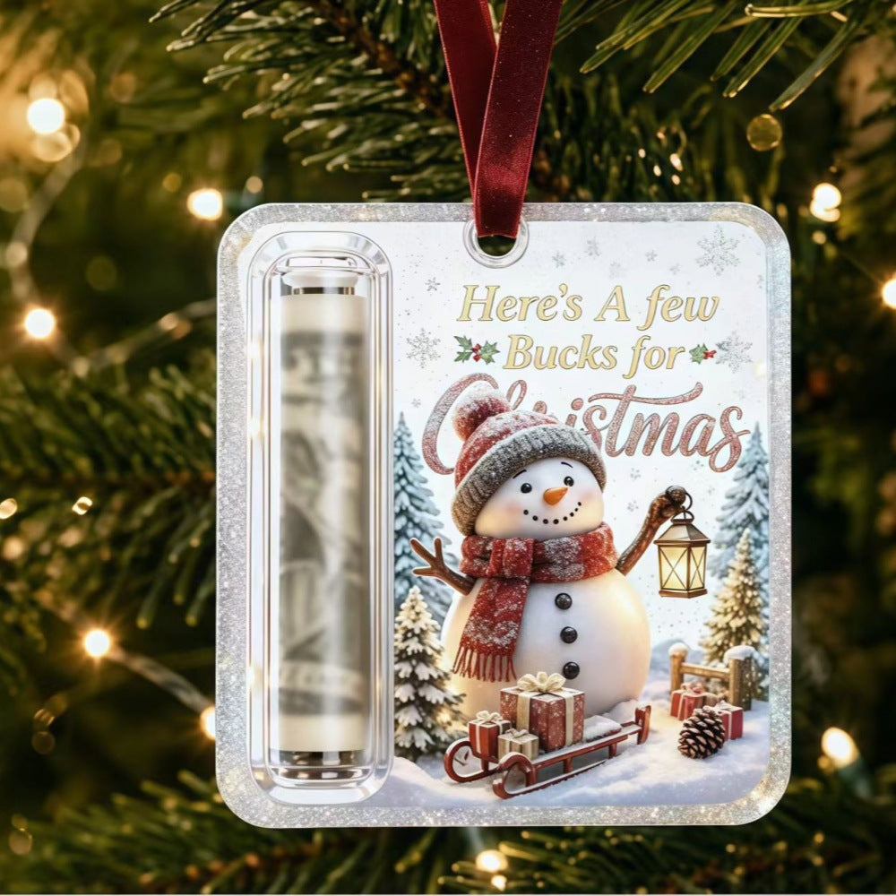 Christmas Acrylic Gift Holder Ornament
