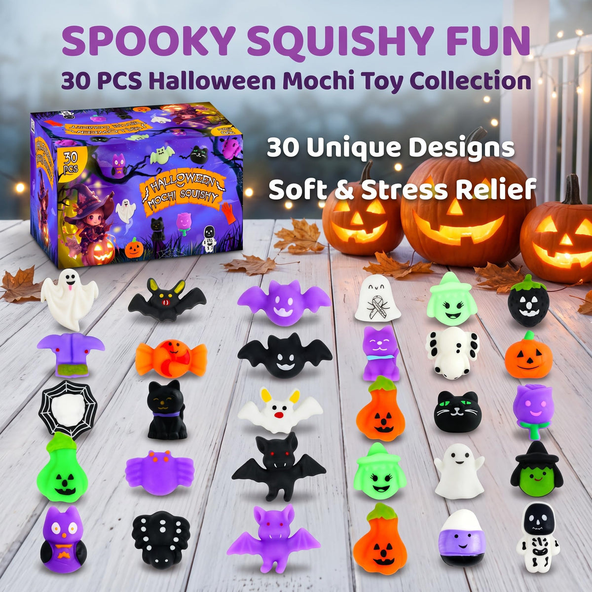 Kawaii Squishy Toy Set