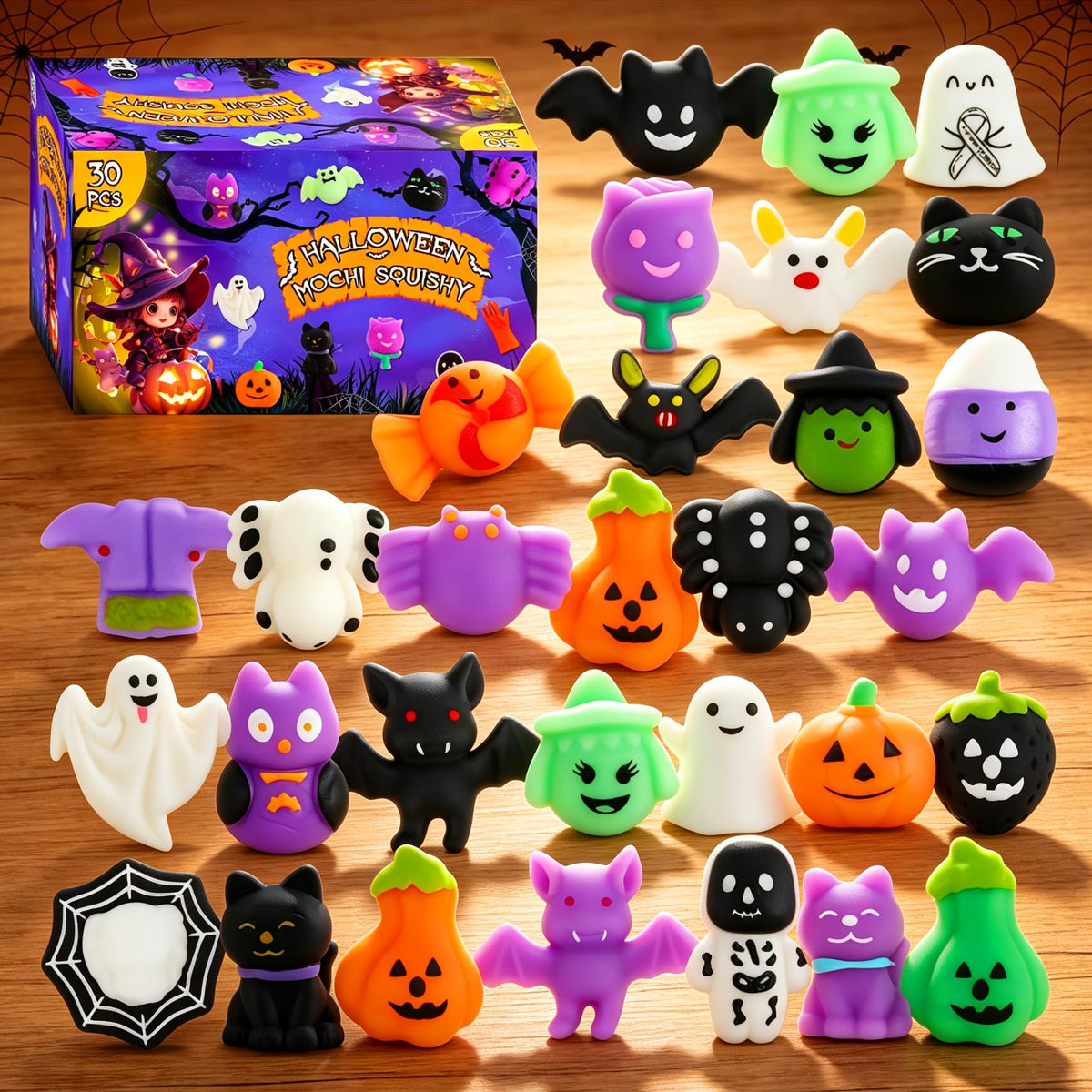 Kawaii Squishy Toy Set