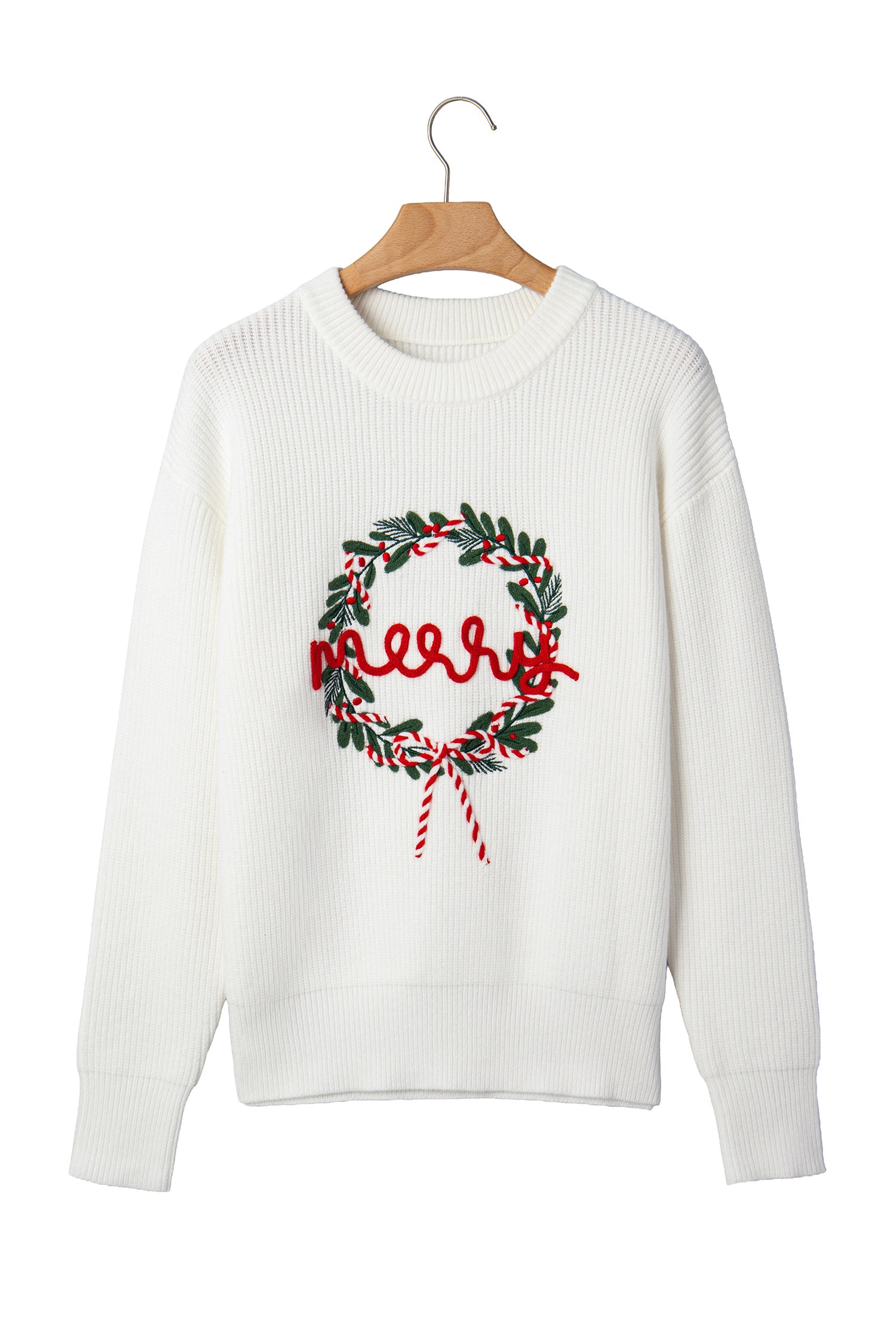 The Christmas Wreath Casual Sweater