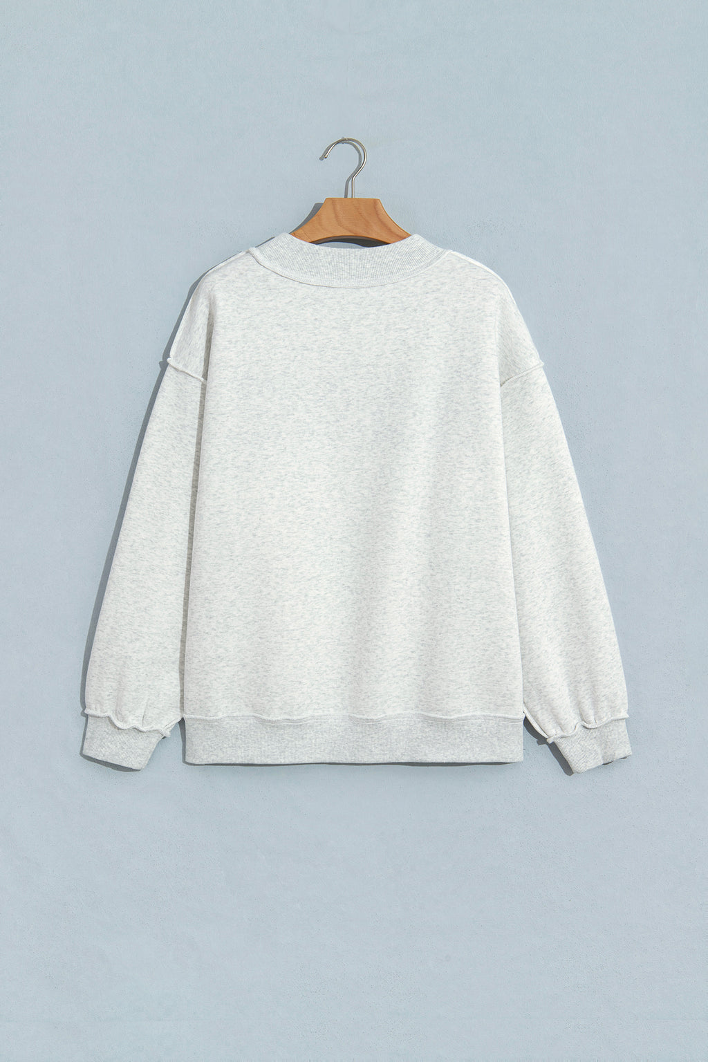 The Faith Print Reversible Pullover