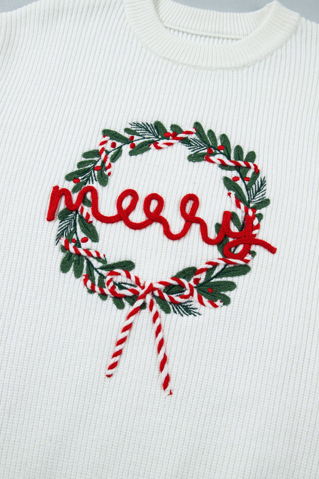 The Christmas Wreath Casual Sweater