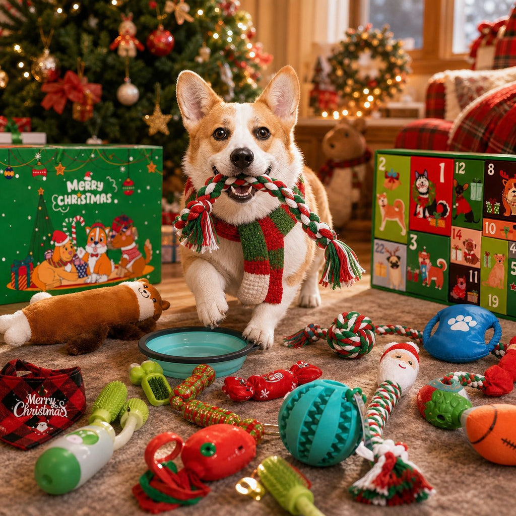 Christmas Pet Toy Surprise Box