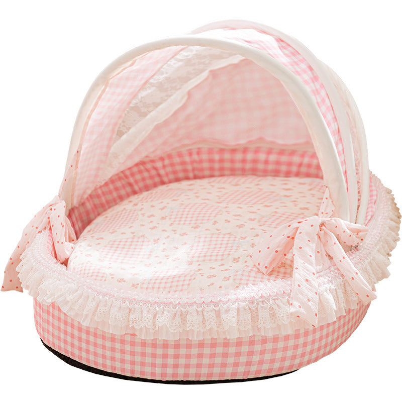 Princess Washable Pet Bed