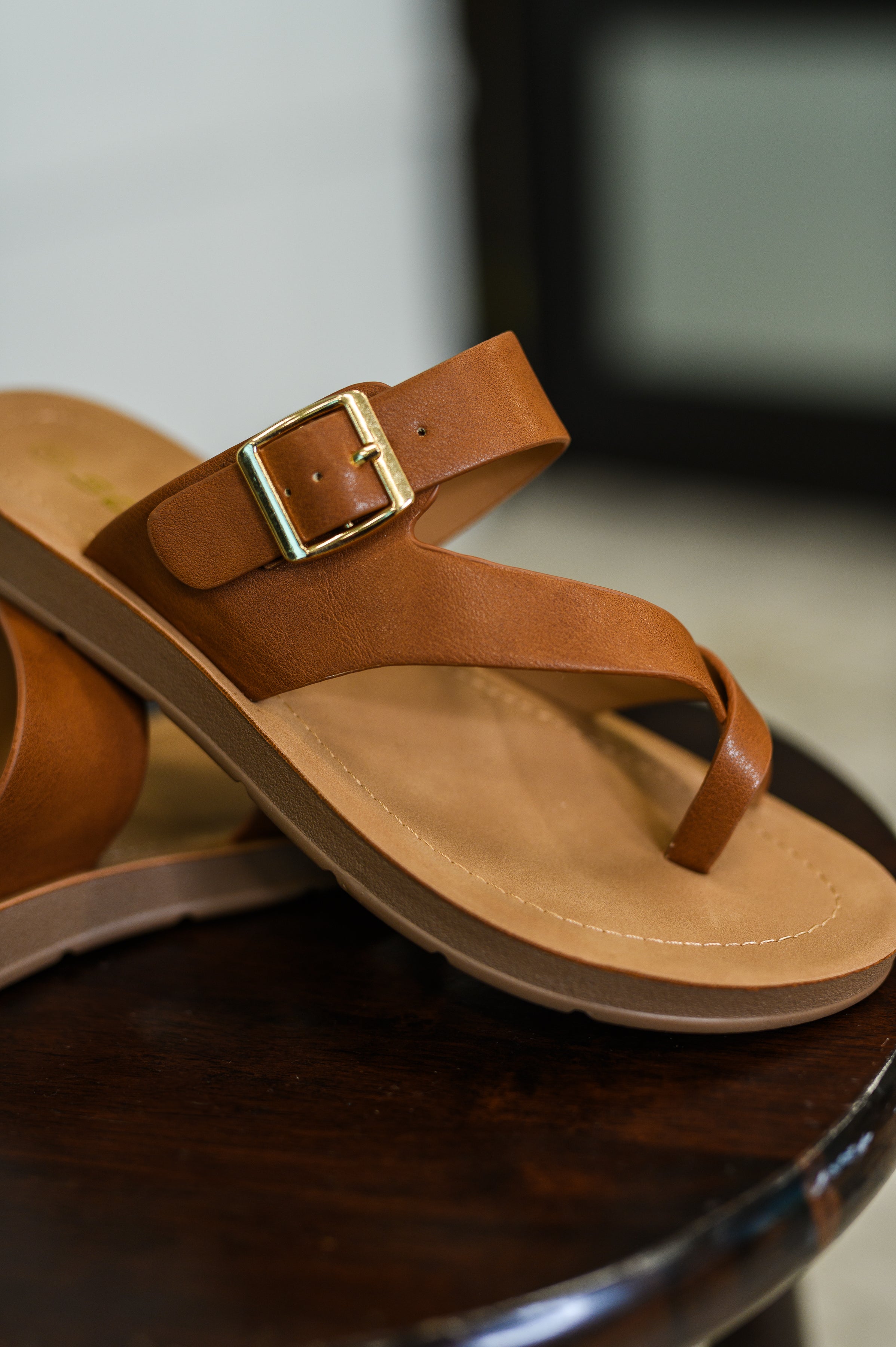 The Canyon Walk Slip-On Sandal in Storm Tan