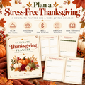 Ultimate Thanksgiving Planner | 35-Page Printable Holiday Organizer