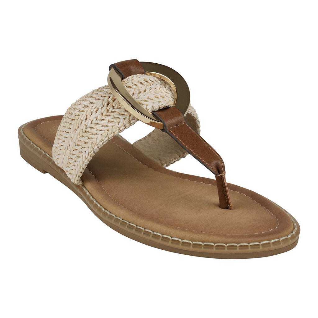 Jovie Woven Thong Sandals
