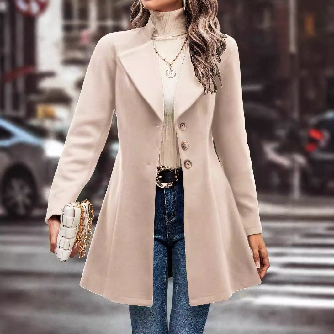 The Avenue Longline Wool-Blend Coat