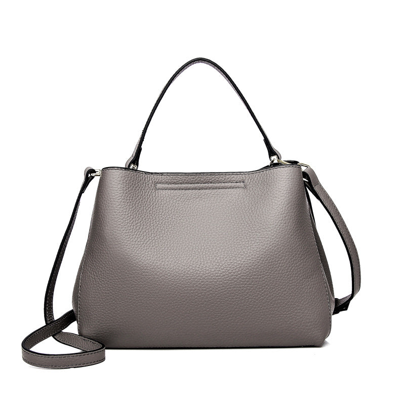 The Genuine Leather Tote & Crossbody Bag