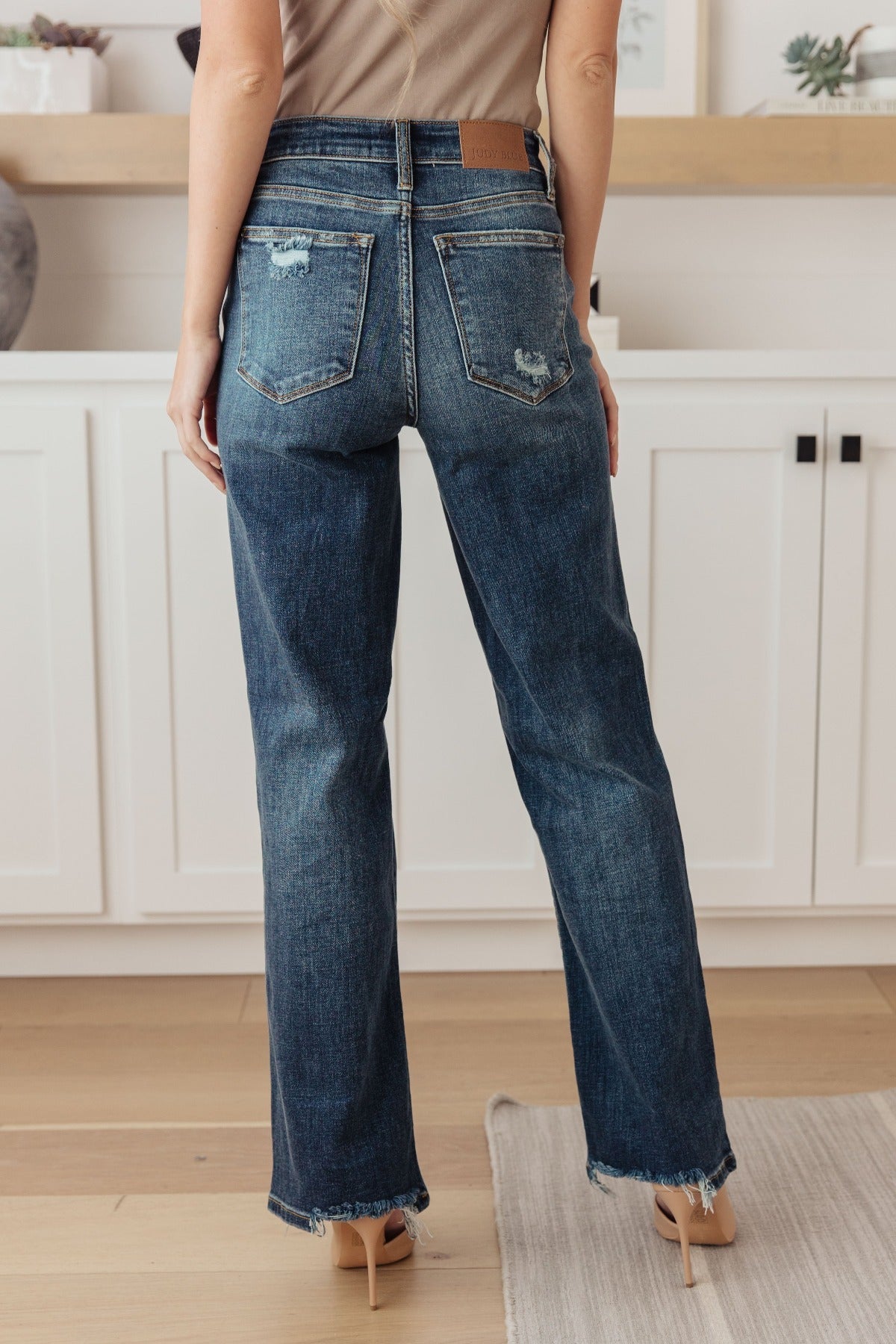 Judy Blue High Rise 90's Straight Jeans