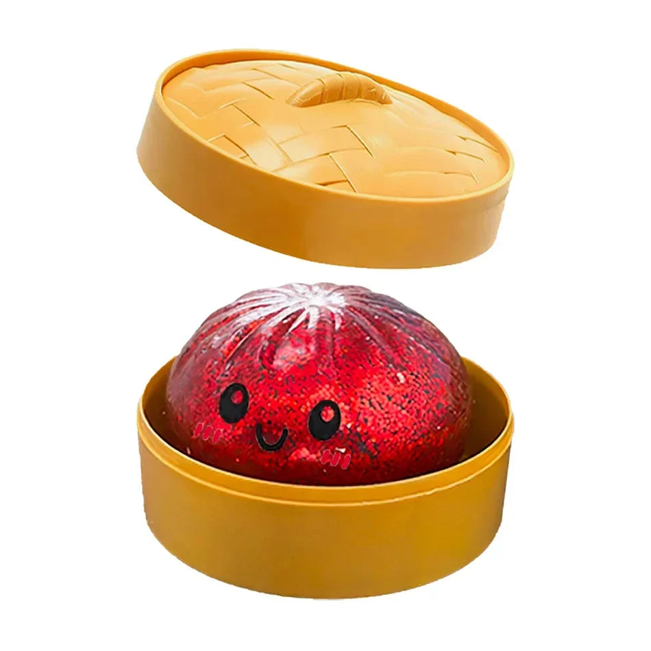 Glitter Dumpling Squishy Fidget Toy