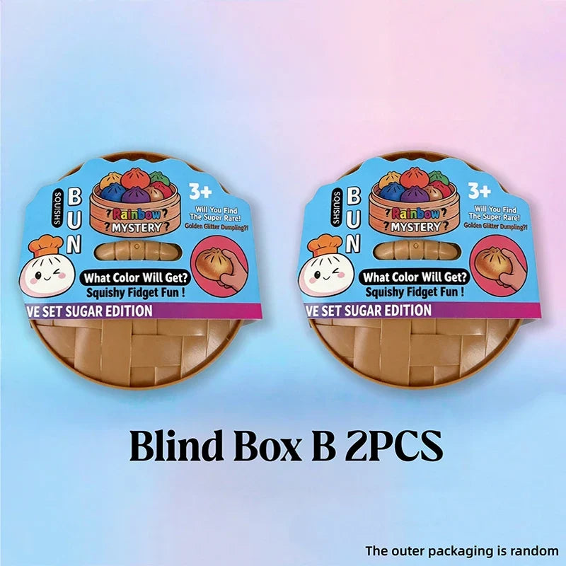 Mystery Squishy Bun – Slow-Rising Stress Relief Toy