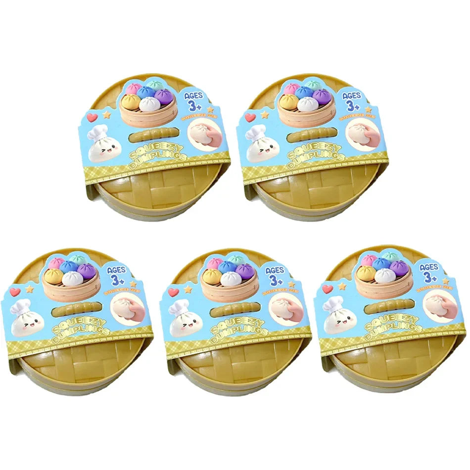 Glitter Dumpling Squishy Fidget Toy