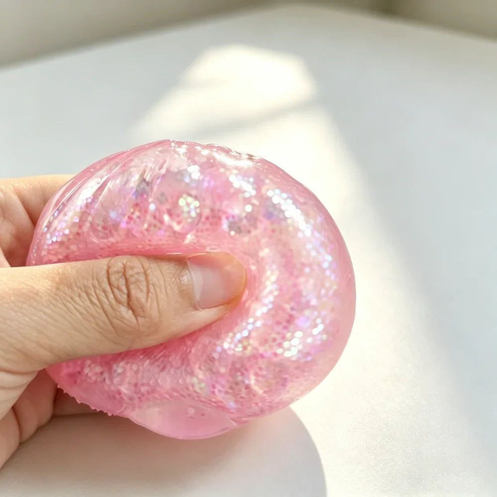 Steamed Bun Squishy Fidget Toy – Random Color