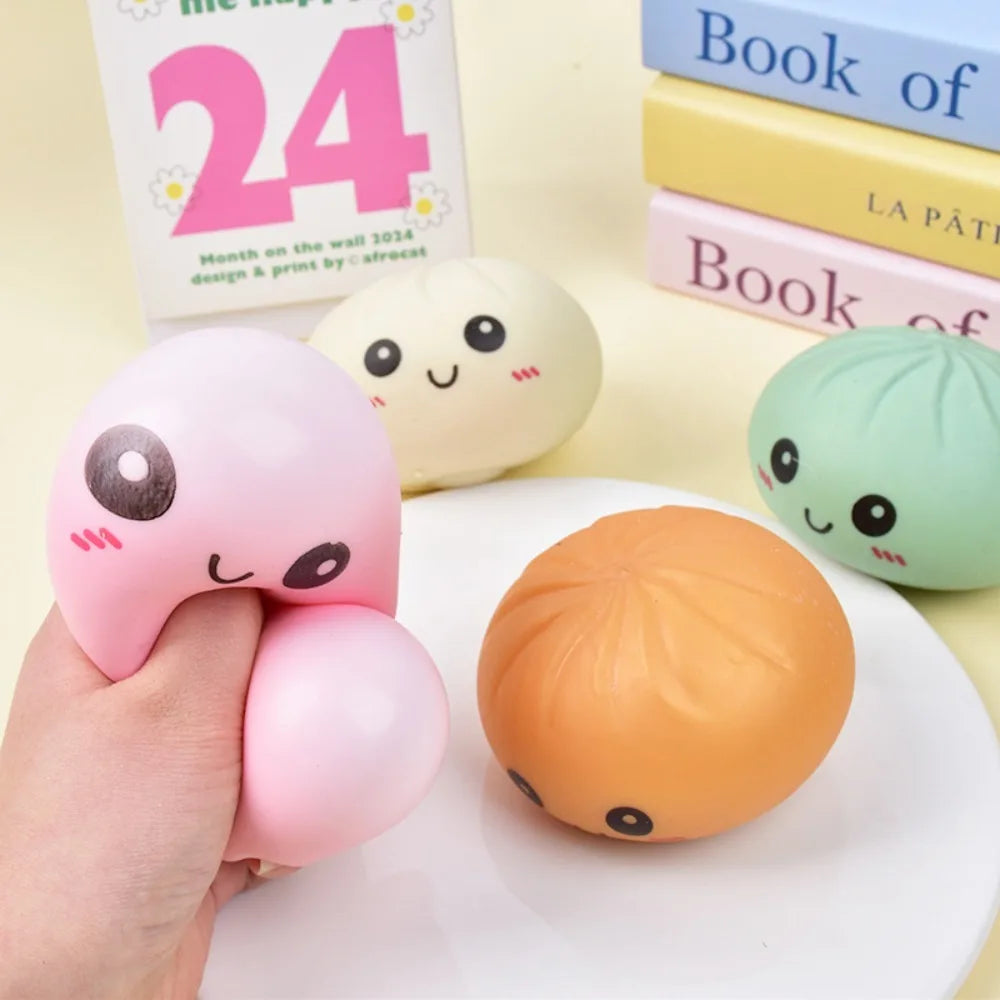 Colorful Dumpling Squishy Fidget Toy