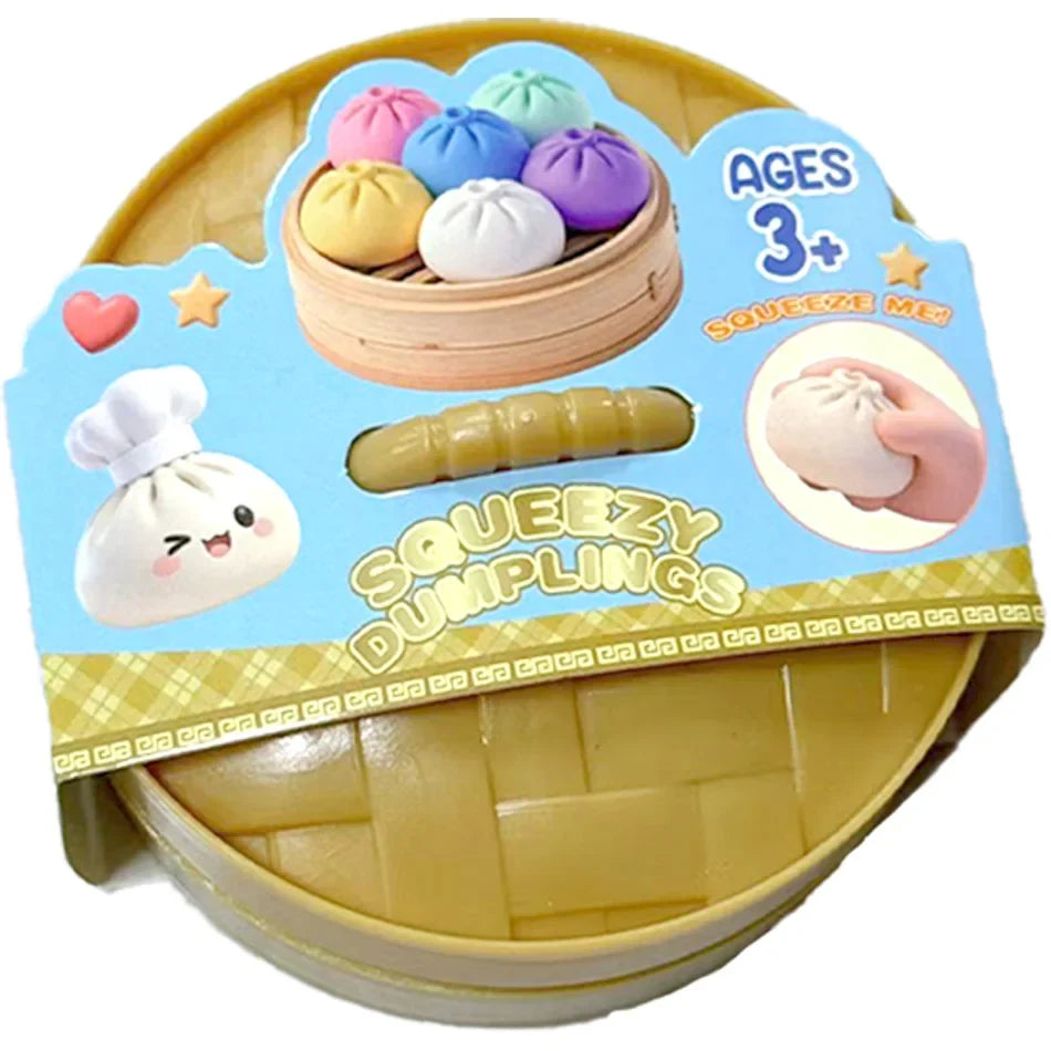 Glitter Dumpling Squishy Fidget Toy
