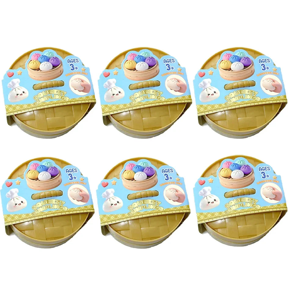 Glitter Dumpling Squishy Fidget Toy
