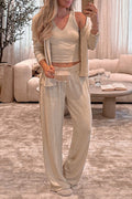 Cozy Knit 3-Piece Lounge Set